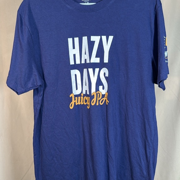 COW Bell Brewery Hazy Days Juicy IPA T Shirt Size Large - Picture 4 of 4